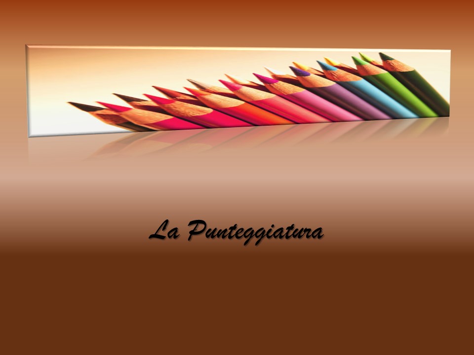 La Punteggiatura