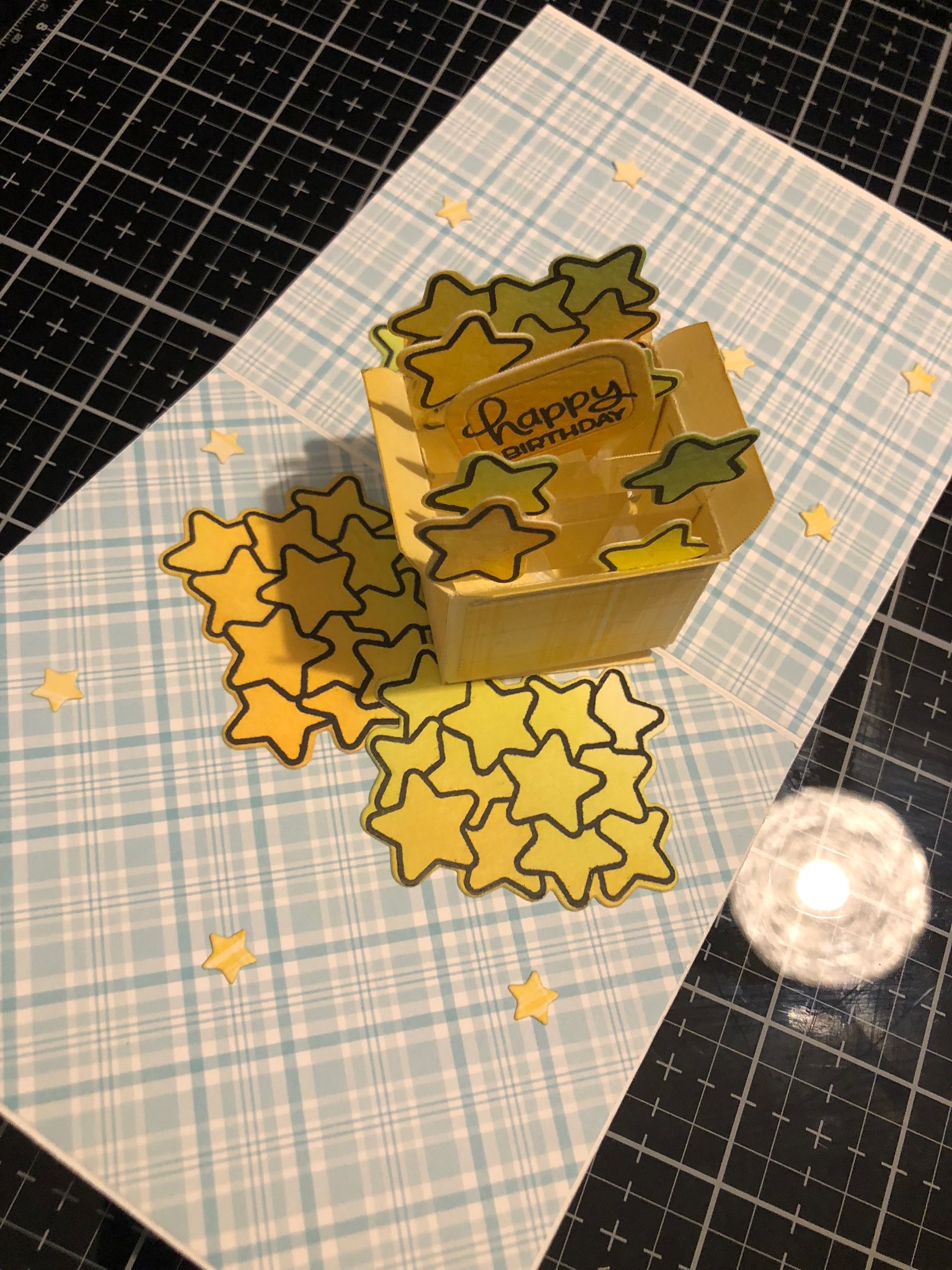 Mini pop-up card