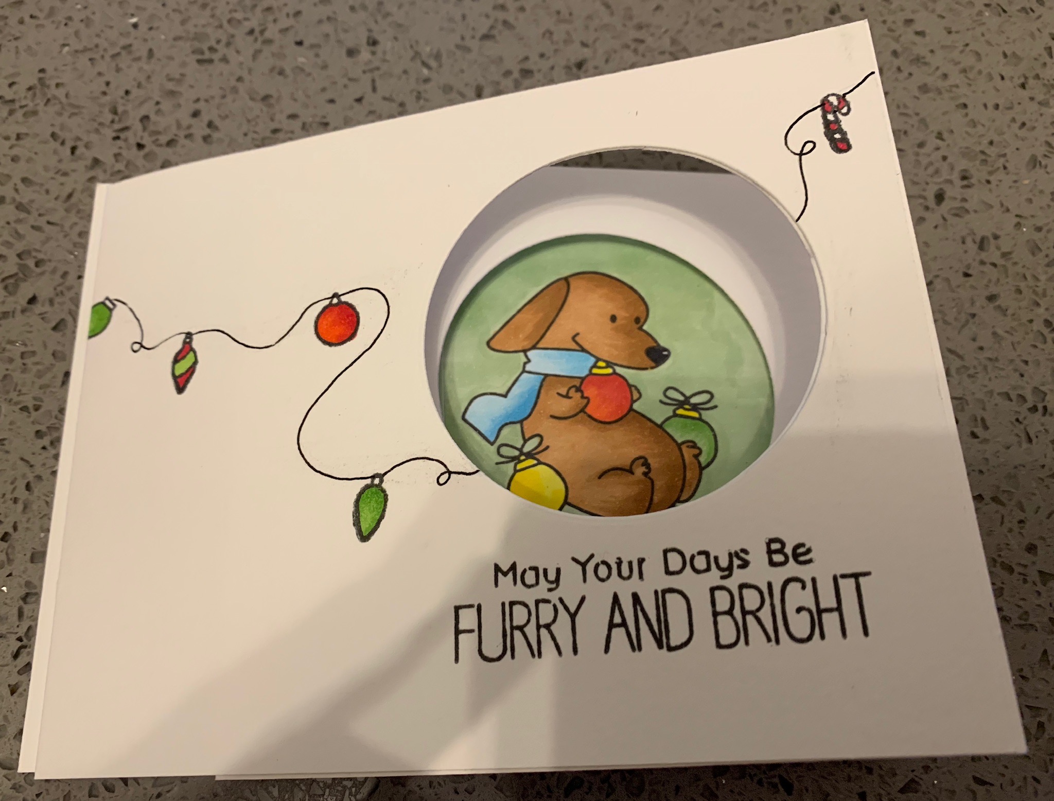 Peek-a -boo Card