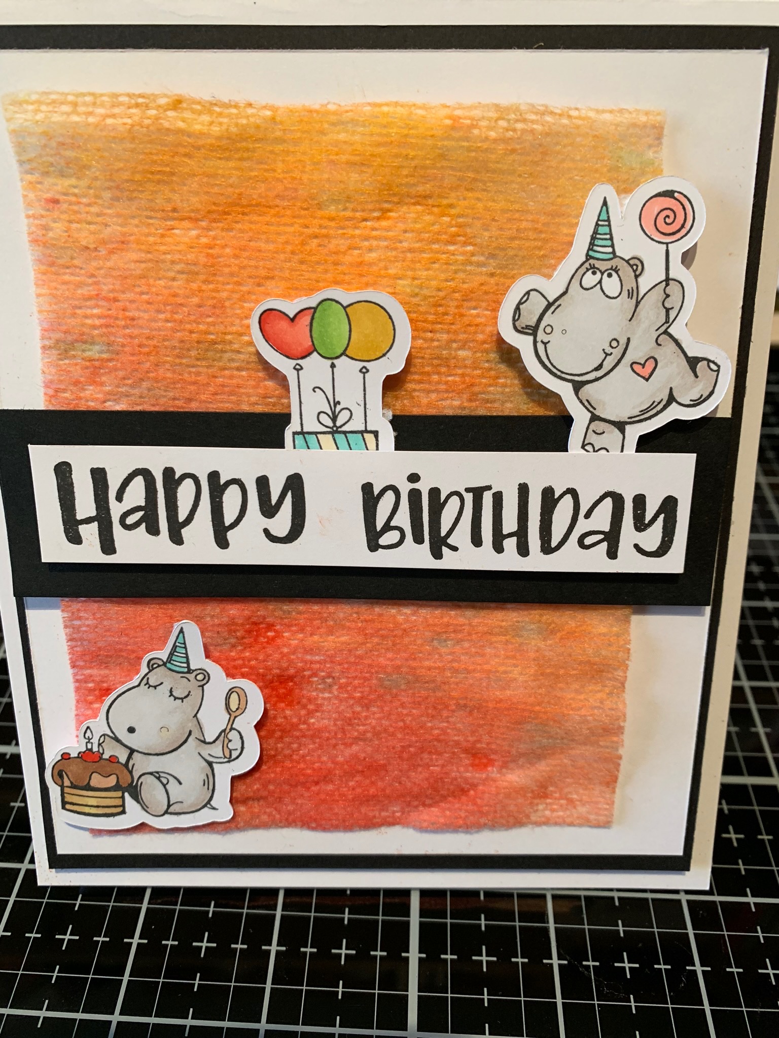 Garza in una card