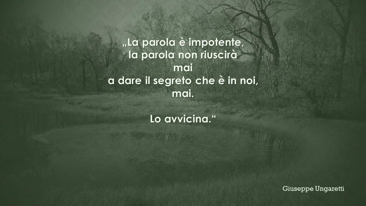 1 Giugno 2019 Giuseppe Ungaretti