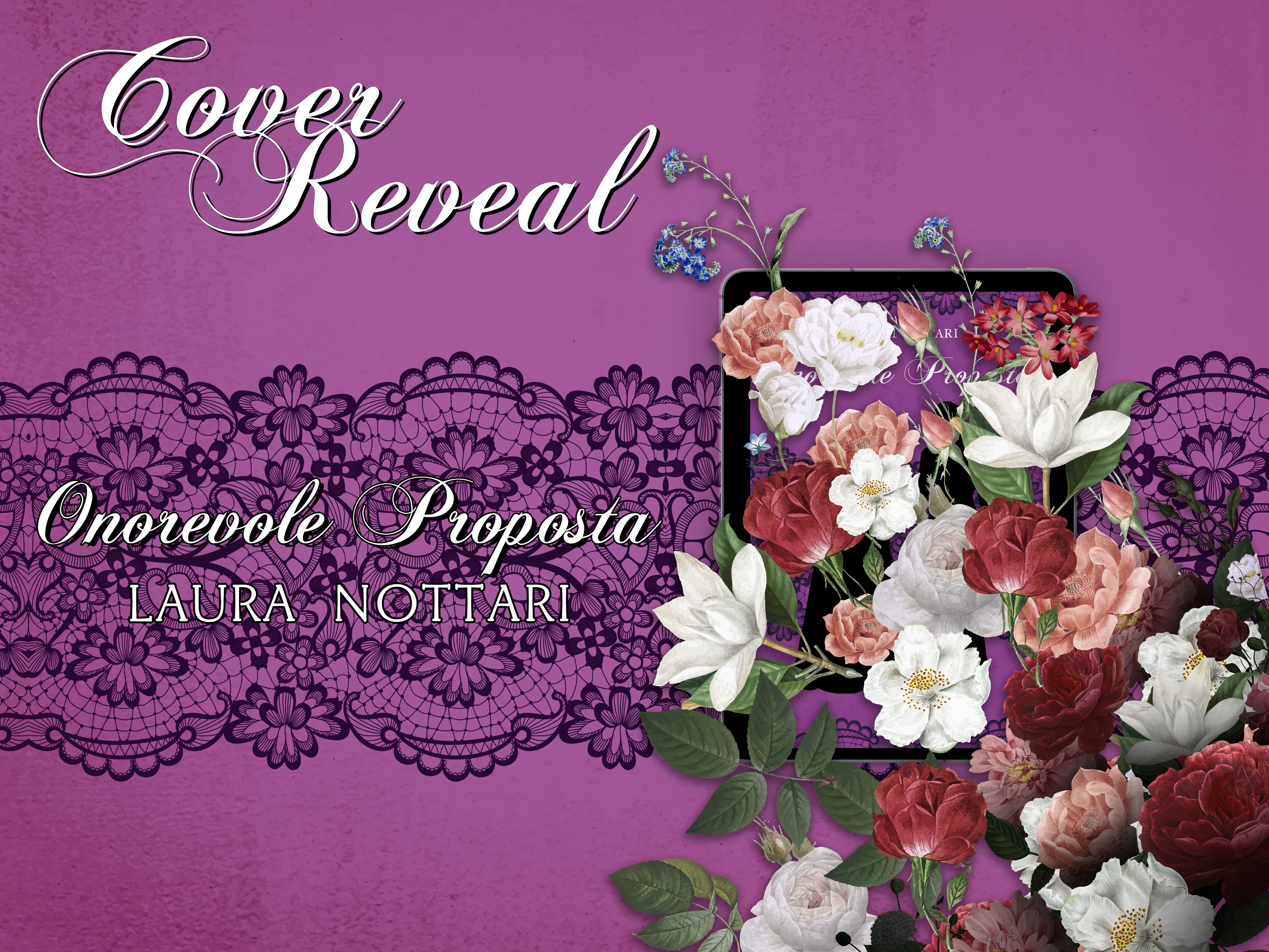 Cover Reveal  “Onorevole Proposta” di Laura Nottari