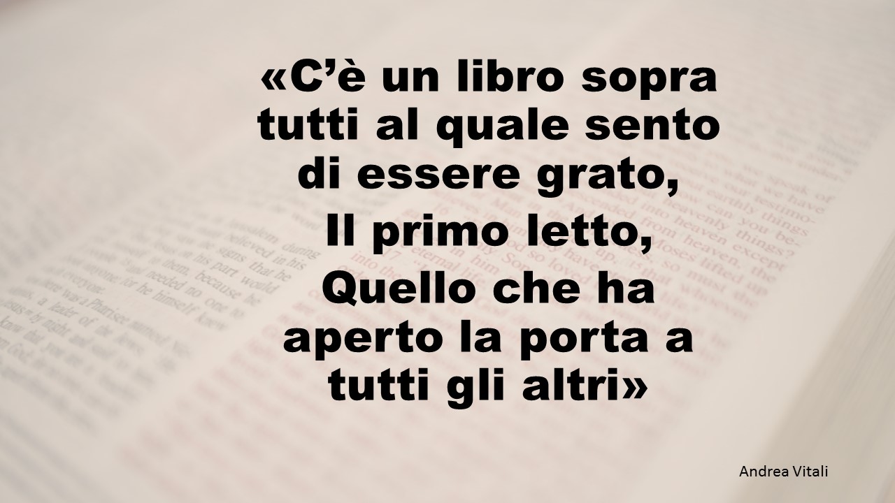 6 Settembre 2019 – Andrea Vitali