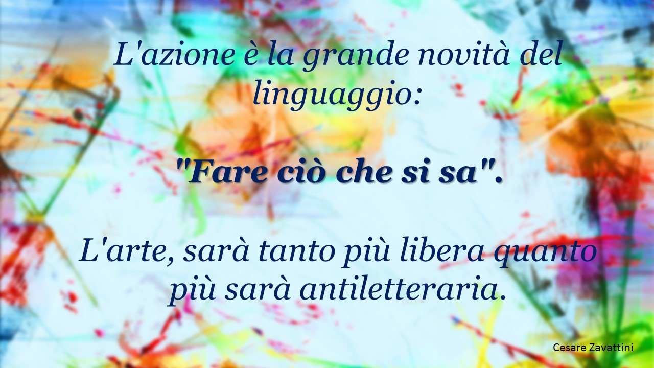 13 Ottobre 2019 Cesare Zavattini