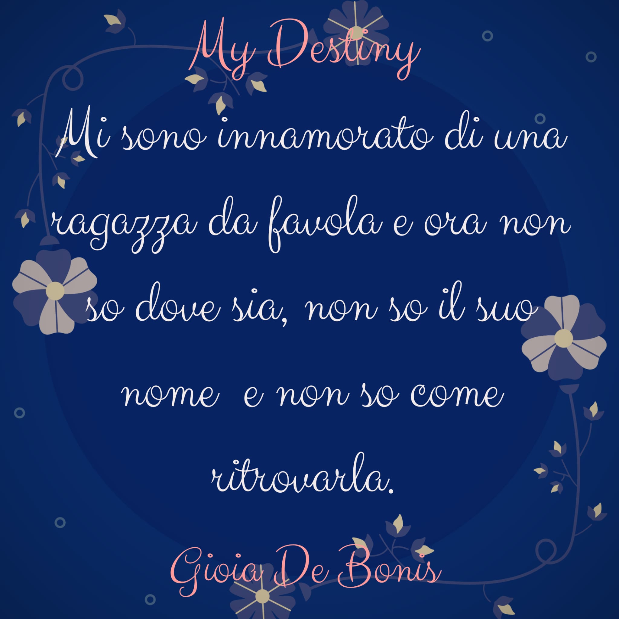 My Destiny Azzurro