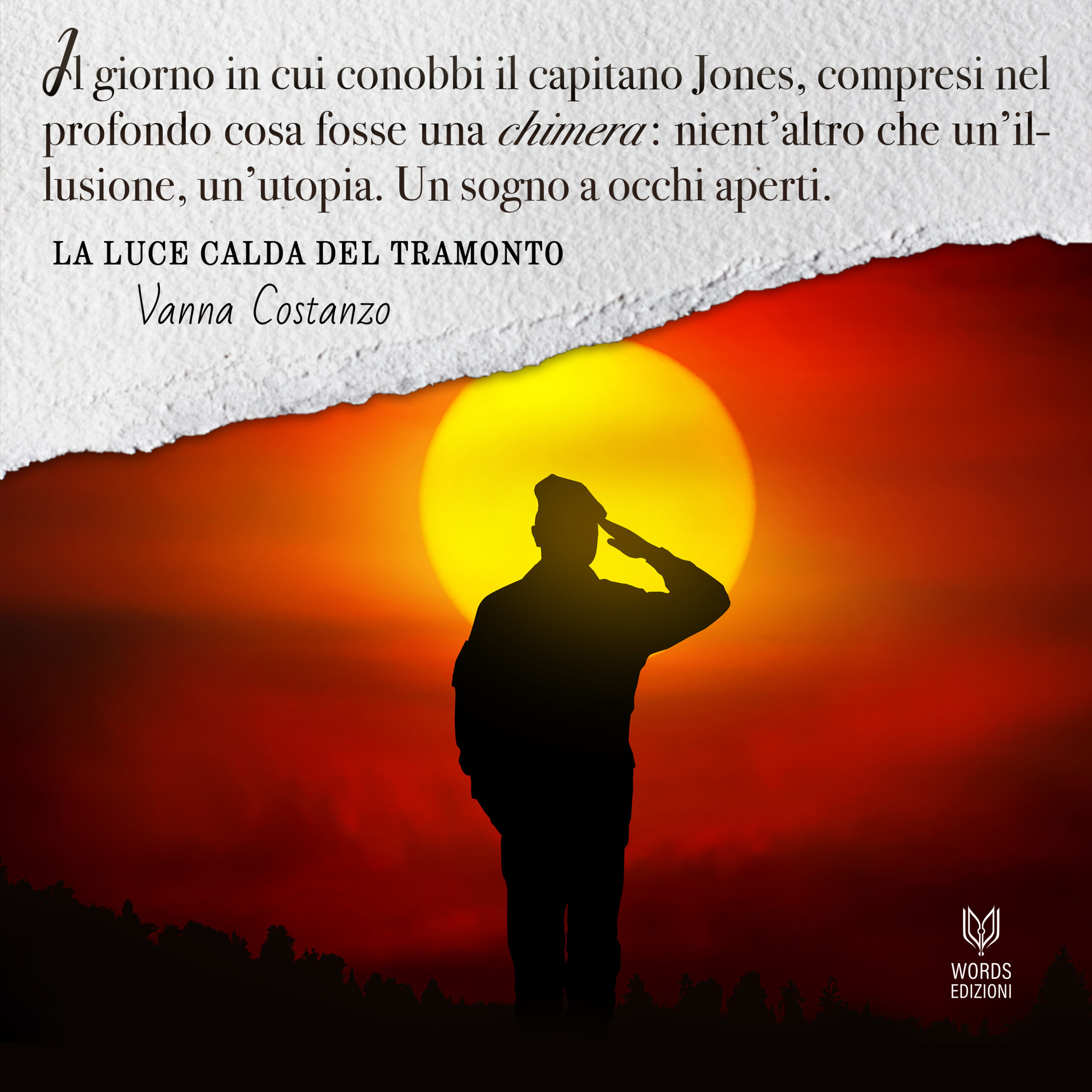 La luce calda del tramonto card
