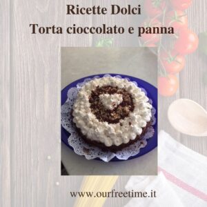 torta cioccolato e panna