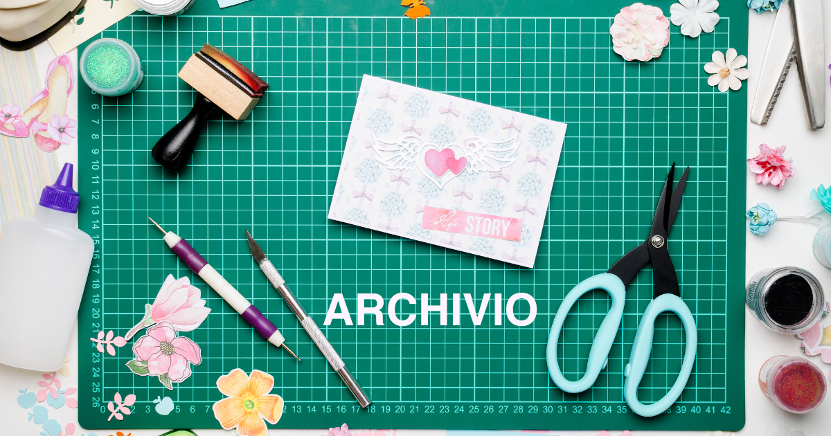 Scrapbooking archivio